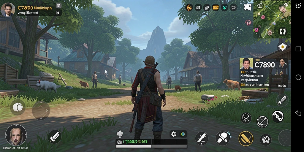 Screenshot utama C7890 menampilkan suasana gameplay simulasi yang menarik.
