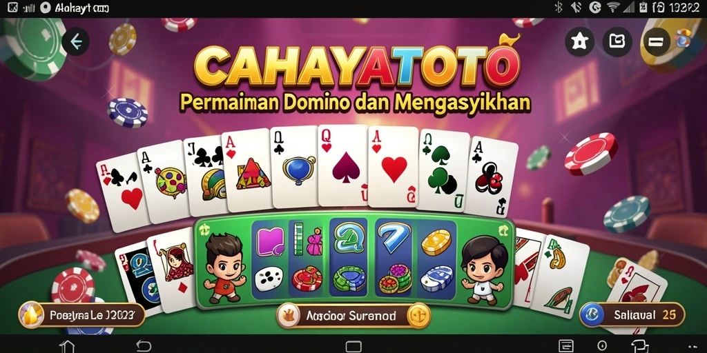 Tampilan gameplay seru CAHAYATOTO yang menghibur dan menantang.