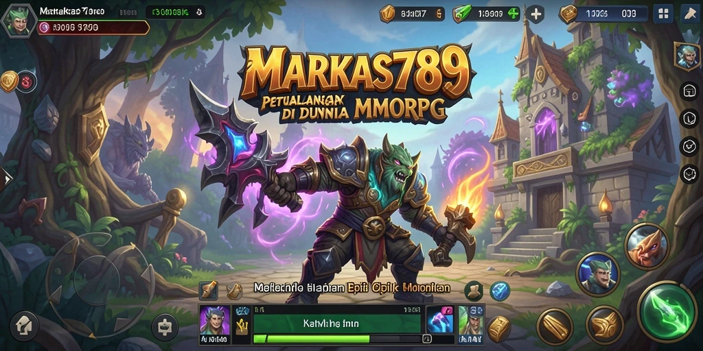 Gameplay seru dan menantang di MARKAS789, dunia MMORPG yang menakjubkan.