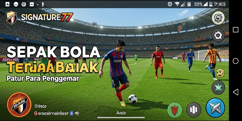 Tampilan gameplay <strong>SIGNATURE77</strong> yang mendebarkan dan realistis.
