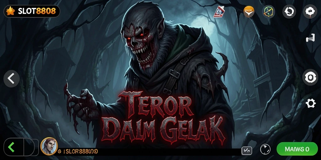 Gameplay SLOT8808 yang menegangkan di dunia horror.