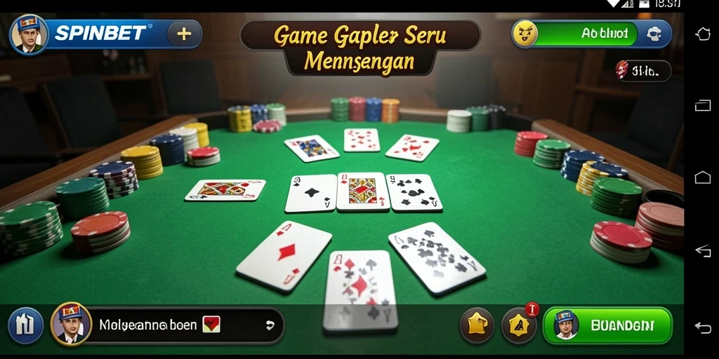 Tampilan screenshot gameplay SPINBET yang seru dan interaktif.